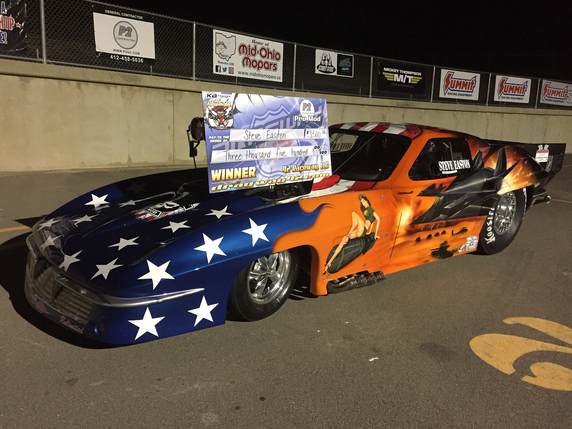 First Place Winner Patriot Pro Mod